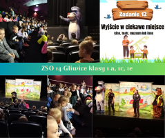 Klasa w terenie zad.12 klasy 1a i 1e - 1